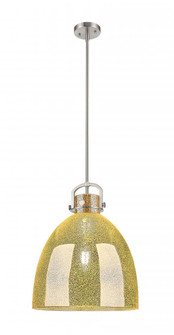 Newton Bell - 1 Light - 16 inch - Satin Nickel - Pendant (3442|410-1SL-SN-G412-16ME)
