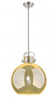 Newton Sphere - 1 Light - 14 inch - Satin Nickel - Pendant (3442|410-1SL-SN-G410-14ME)