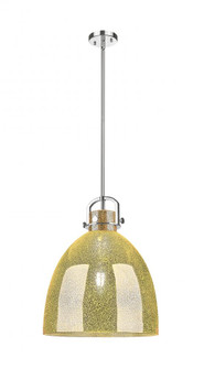 Newton Bell - 1 Light - 16 inch - Polished Nickel - Pendant (3442|410-1SL-PN-G412-16ME)