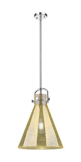 Newton Cone - 1 Light - 14 inch - Polished Nickel - Pendant (3442|410-1SL-PN-G411-14ME)