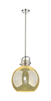 Newton Sphere - 1 Light - 14 inch - Polished Nickel - Pendant (3442|410-1SL-PN-G410-14ME)