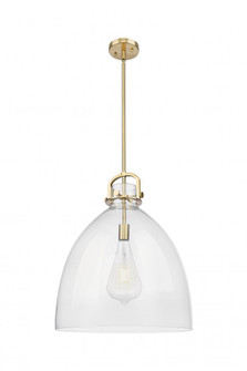 Newton Bell - 1 Light - 18 inch - Champagne Bronze - Pendant (3442|410-1SL-CB-G412-18CL)