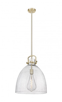 Newton Bell - 1 Light - 16 inch - Champagne Bronze - Pendant (3442|410-1SL-CB-G412-16SDY)