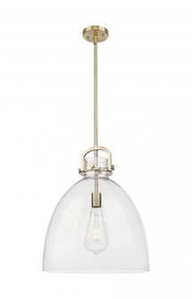 Newton Bell - 1 Light - 16 inch - Champagne Bronze - Pendant (3442|410-1SL-CB-G412-16CL)