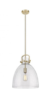Newton Bell - 1 Light - 14 inch - Champagne Bronze - Pendant (3442|410-1SL-CB-G412-14SDY)
