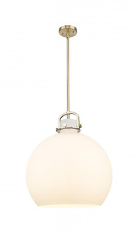 Newton Sphere - 1 Light - 18 inch - Champagne Bronze - Pendant (3442|410-1SL-CB-G410-18WH)