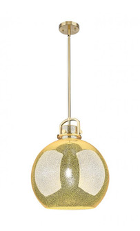 Newton Sphere - 1 Light - 16 inch - Champagne Bronze - Pendant (3442|410-1SL-CB-G410-16ME)