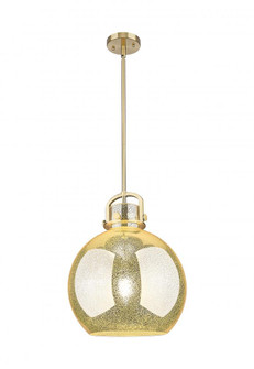 Newton Sphere - 1 Light - 14 inch - Champagne Bronze - Pendant (3442|410-1SL-CB-G410-14ME)