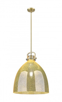 Newton Bell - 1 Light - 18 inch - Brushed Brass - Pendant (3442|410-1SL-BB-G412-18ME)