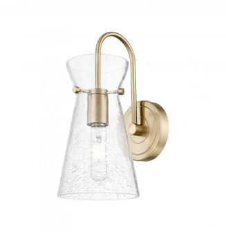 Nicole - 1 Light - 6 inch - Champagne Bronze - Sconce (3442|385-1W-CB-G385-5CL)