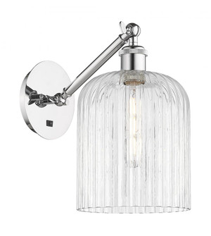 Bridal Veil - 1 Light - 5 inch - Polished Chrome - Sconce (3442|317-1W-PC-G559-8CL)