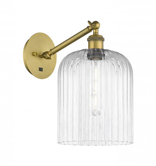 Bridal Veil - 1 Light - 5 inch - Brushed Brass - Sconce (3442|317-1W-BB-G559-8CL)