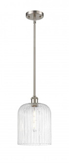 Bridal Veil - 1 Light - 5 inch - Brushed Satin Nickel - Mini Pendant (3442|516-1S-SN-G559-8SDY)