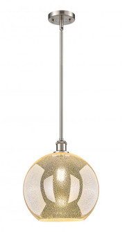 Athens - 1 Light - 12 inch - Brushed Satin Nickel - Mini Pendant (3442|516-1S-SN-G128-12)