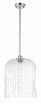Bridal Veil - 1 Light - 5 inch - Polished Chrome - Mini Pendant (3442|516-1S-PC-G559-12SDY)