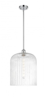 Bridal Veil - 1 Light - 5 inch - Polished Chrome - Mini Pendant (3442|516-1S-PC-G559-12CL)