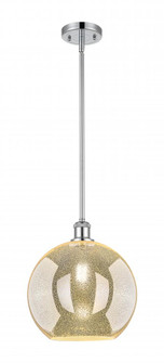 Athens - 1 Light - 12 inch - Polished Chrome - Mini Pendant (3442|516-1S-PC-G128-12)