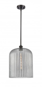 Bridal Veil - 1 Light - 5 inch - Oil Rubbed Bronze - Mini Pendant (3442|516-1S-OB-G559-12SM)