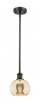 Athens - 1 Light - 6 inch - Oil Rubbed Bronze - Mini Pendant (3442|516-1S-OB-G128-6)