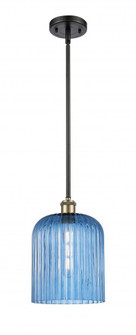 Bridal Veil - 1 Light - 5 inch - Black Antique Brass - Mini Pendant (3442|516-1S-BAB-G559-8BL)