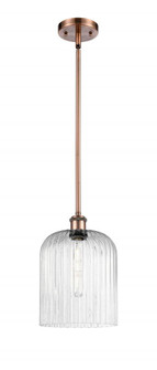 Bridal Veil - 1 Light - 5 inch - Antique Copper - Mini Pendant (3442|516-1S-AC-G559-8SDY)