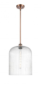 Bridal Veil - 1 Light - 5 inch - Antique Copper - Mini Pendant (3442|516-1S-AC-G559-12SDY)