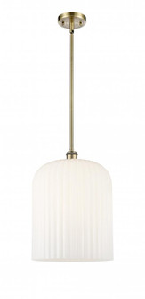 Bridal Veil - 1 Light - 5 inch - Antique Brass - Mini Pendant (3442|516-1S-AB-G559-12GWH)