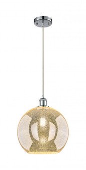 Athens - 1 Light - 12 inch - Polished Chrome - Cord hung - Mini Pendant (3442|516-1P-PC-G128-12)