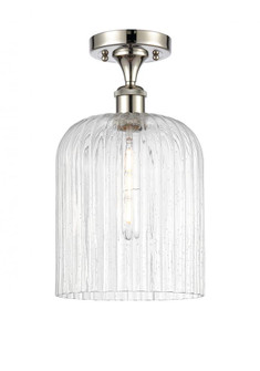 Bridal Veil - 1 Light - 5 inch - Polished Nickel - Semi-Flush Mount (3442|516-1C-PN-G559-8SDY)