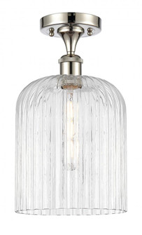 Bridal Veil - 1 Light - 5 inch - Polished Nickel - Semi-Flush Mount (3442|516-1C-PN-G559-8CL)