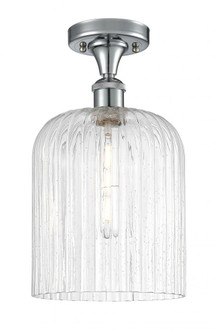 Bridal Veil - 1 Light - 5 inch - Polished Chrome - Semi-Flush Mount (3442|516-1C-PC-G559-8SDY)