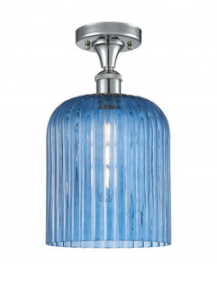 Bridal Veil - 1 Light - 5 inch - Polished Chrome - Semi-Flush Mount (3442|516-1C-PC-G559-8BL)
