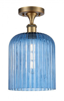 Bridal Veil - 1 Light - 5 inch - Brushed Brass - Semi-Flush Mount (3442|516-1C-BB-G559-8BL)