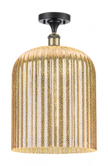 Bridal Veil - 1 Light - 5 inch - Black Antique Brass - Semi-Flush Mount (3442|516-1C-BAB-G559-12ME)