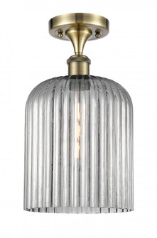 Bridal Veil - 1 Light - 5 inch - Antique Brass - Semi-Flush Mount (3442|516-1C-AB-G559-8SM)