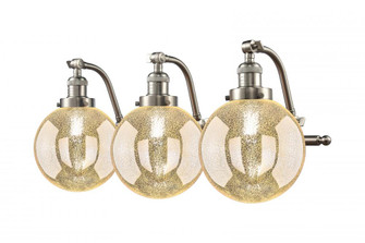 Beacon - 3 Light - 28 inch - Brushed Satin Nickel - Adjustable Bath Vanity Light (3442|515-3W-SN-G208-8)