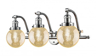 Beacon - 3 Light - 26 inch - Polished Chrome - Adjustable Bath Vanity Light (3442|515-3W-PC-G208-6)