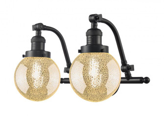 Beacon - 2 Light - 16 inch - Oil Rubbed Bronze - Adjustable Bath Vanity Light (3442|515-2W-OB-G208-6)