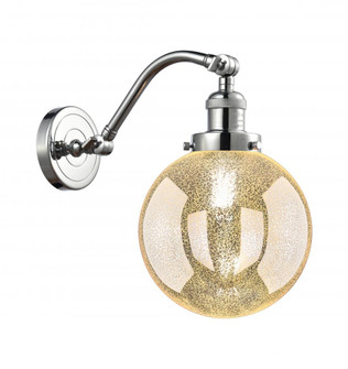 Beacon - 1 Light - 8 inch - Polished Chrome - Adjustable Sconce (3442|515-1W-PC-G208-8)