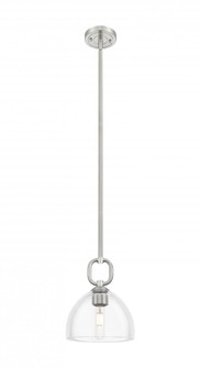Hudson - 1 Light - 8 inch - Satin Nickel - Mini Pendant (3442|485-1S-SN-G486-8CL)
