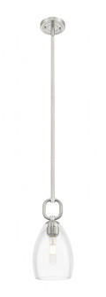 Hudson - 1 Light - 6 inch - Satin Nickel - Mini Pendant (3442|485-1S-SN-G485-6CL)