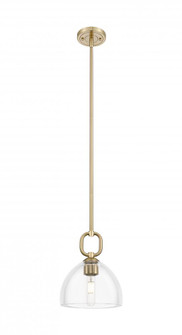 Hudson - 1 Light - 8 inch - Champagne Bronze - Mini Pendant (3442|485-1S-CB-G486-8CL)