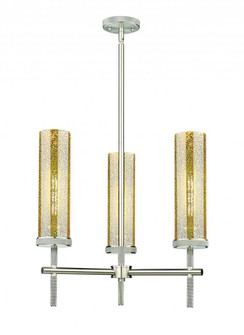 Lincoln - 3 Light - 21 inch - Satin Nickel - Pendant (3442|471-3CR-SN-G471-12ME)