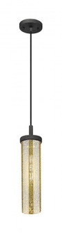 Lincoln - 1 Light - 4 inch - Weathered Zinc - Cord Hung Pendant (3442|471-1P-WZ-G471-12ME)