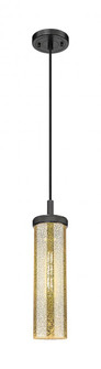 Lincoln - 1 Light - 4 inch - Matte Black - Cord Hung Pendant (3442|471-1P-BK-G471-12ME)