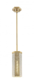Blakeley - 1 Light - 5 inch - Brushed Brass - Pendant (3442|463-1S-BB-G463-12ME)