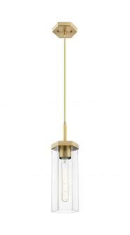 Blakeley - 1 Light - 5 inch - Brushed Brass - Pendant (3442|463-1P-BB-G463-12CL)