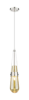 Milan - 1 Light - 4 inch - Polished Nickel - Pendant (3442|452-1P-PN-G452-4ME)