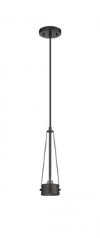 Milan - 1 Light - 4 inch - Matte Black - Pendant (3442|452-1P-BK)