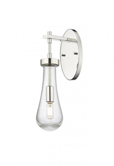 Owego - 1 Light - 5 inch - Polished Nickel - Sconce (3442|451-1W-PN-G451-4SDY)